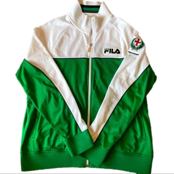 Fila Jackets & Coats Vintage Fila Italia Full Zip Track Jacket Xl